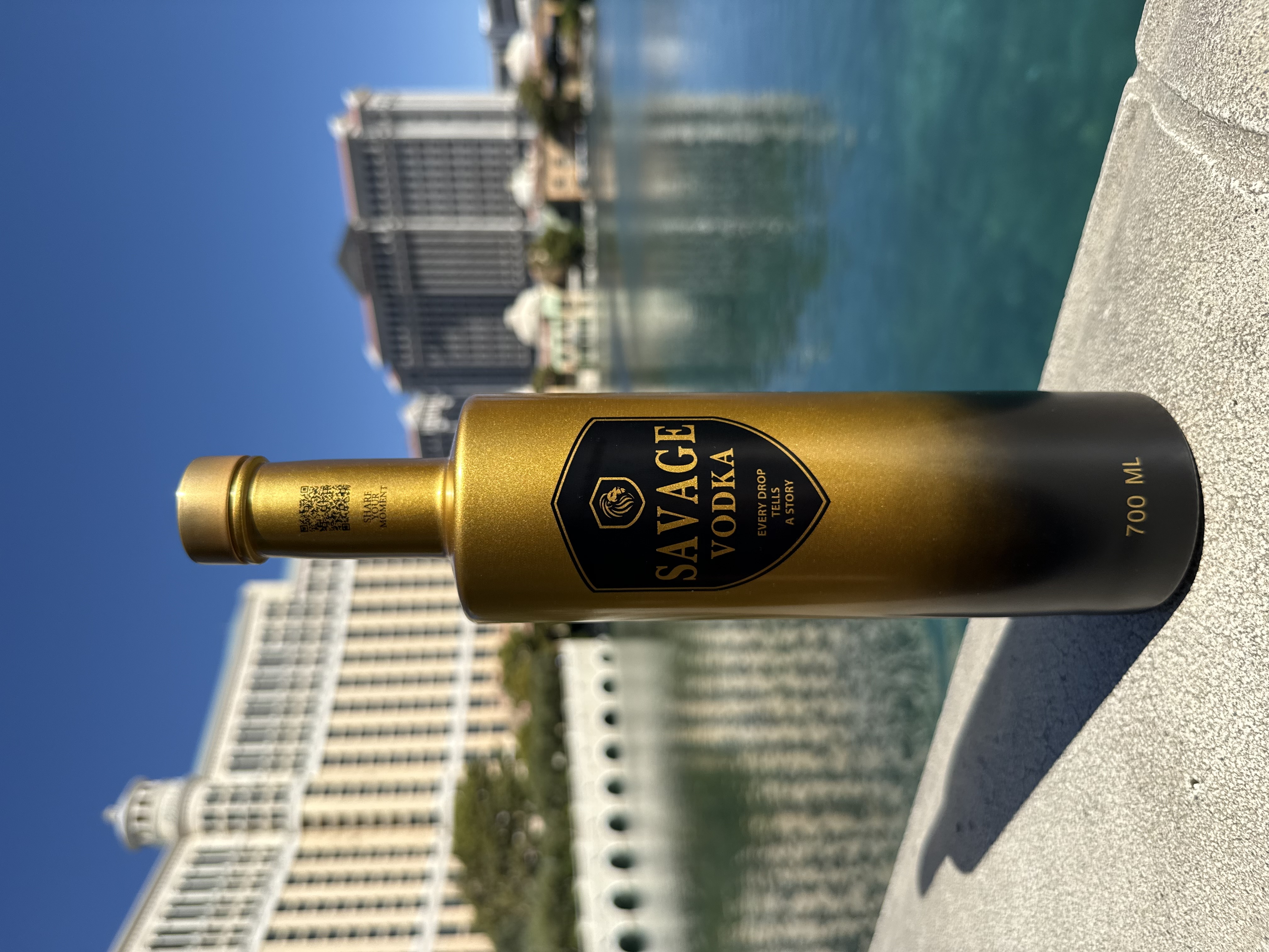 Vodka bottle